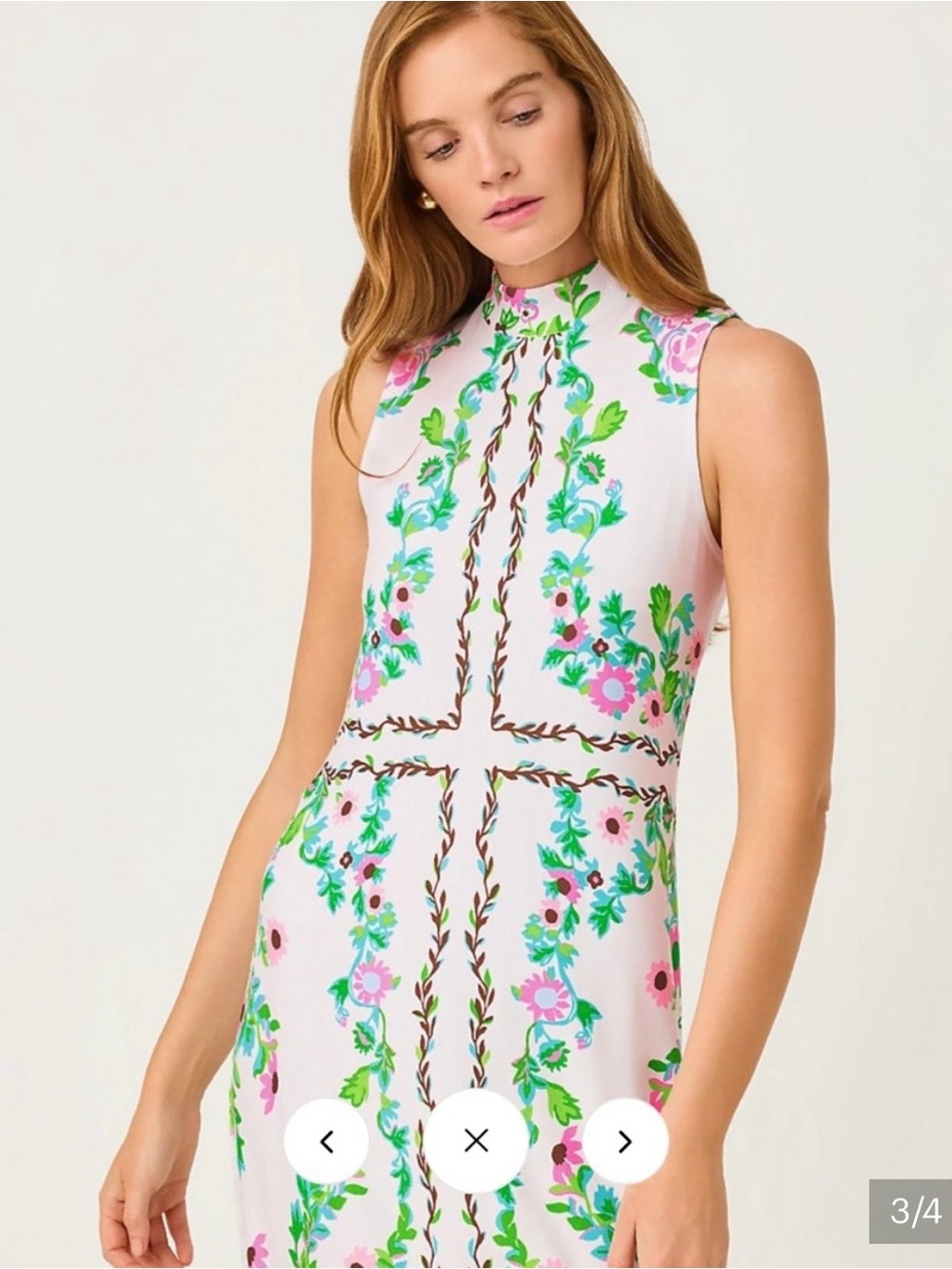 NWT Lilly Pulitzer Dress Wellington White Maxi Dress